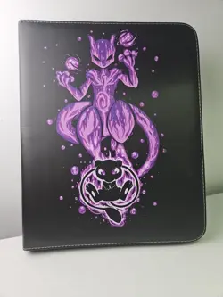 Card Binder for Pokemon Cards Holder Fits 900 Cards w/ 50 Removable Sleeves(CB) - Image 1
