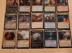 MTG Lord of the Rings 150 card lot Common/Uncommon + Rare/Mythic -Lightly Played - Image 3