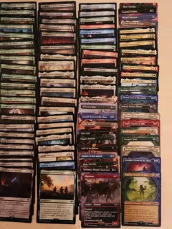 MTG Lord of the Rings 150 card lot Common/Uncommon + Rare/Mythic -Lightly Played - Image 5