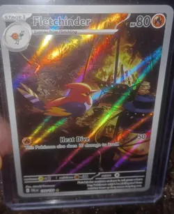 Fletchinder 199/193 Sv02 Paldea Evolved Illustration Rare Pokemon TCG Card - Image 4