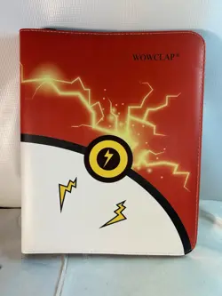 Pokemon Trading Card Game Collector Binder Of Card Sleeves 50 Pages 400 Card New - Image 1
