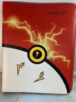 Pokemon Trading Card Game Collector Binder Of Card Sleeves 50 Pages 400 Card New - Image 2