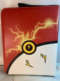 Pokemon Trading Card Game Collector Binder Of Card Sleeves 50 Pages 400 Card New - Image 4