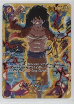 2024 One Piece Card Game: Emperors in the New World OP09 SEC Monkey D Luffy i7p - Image 1