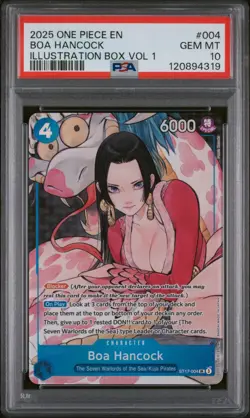Boa Hancock (Illustration Box Vol.1) ST17-004 One Piece Promo Card Foil - PSA 10 - Image 1