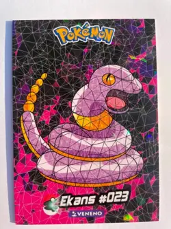 Ekans #23 - Cracked Ice Holo - Crystal Collection 2024 - Pokemon Card - Image 1