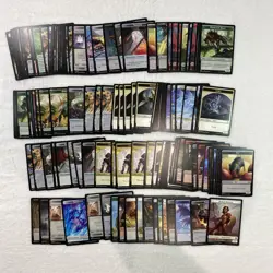 MTG - Tokens Bulk Job Lot Bundle Approx 129 Cards 220g - Image 1