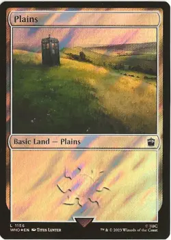 Plains 1157 Land MTG Universes Beyond: Doctor Who NM/M BBC - Image 1