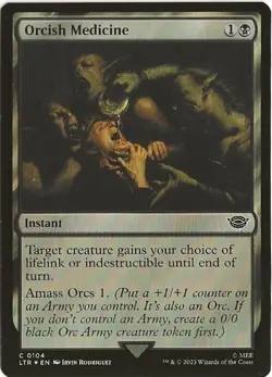 Orcish Medicine 104 Common MTG Lord of the Rings Middle Earth NM/MT - Image 1