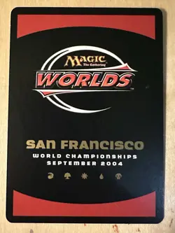 MTG Time Walk Altered San Francisco 2004 World Championships Amy WEBER - Image 2