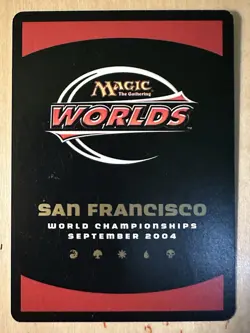 MTG Time Walk Altered San Francisco 2004 World Championships Amy WEBER - Image 2