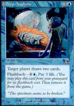 Deep Analysis - Medium Play MTG Torment - Image 1