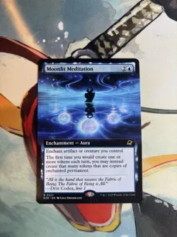 Moonlit Meditation 0327 Extended Art NM Edge of Eternities EOE MTG - Image 1