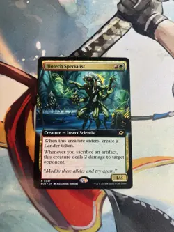 Biotech Specialist (Extended Art) Rare MTG Edge of Eternities EOE - Image 1