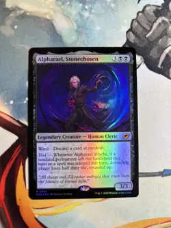 Alpharael, Stonechosen - Foil M MTG Edge of Eternities M/NM, English EOE - Image 1
