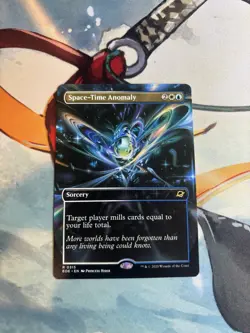 MTG Space-Time Anomaly - Borderless - MtG Edge of Eternities - NM EOE - Image 1