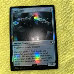 0260 Iron Giant FFXV FIN Final Fantasy MTG Card SHIPS NOW - Image 1