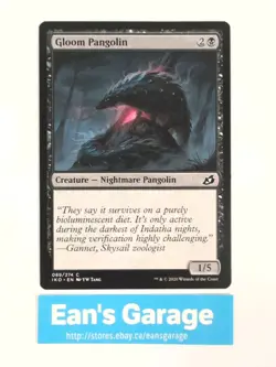 MTG Gloom Pangolin 089/274 IKO Ikoria: Lair of Behemoths common - Mint - Image 1