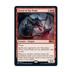WOTC MtG Core Set 2021 Terror of the Peaks (MR) NM - Image 1