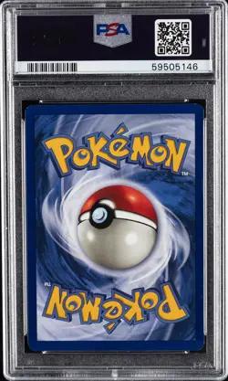 1999 POKEMON FOSSIL 1ST ED #56 TENTACOOL PSA 9 - Image 2
