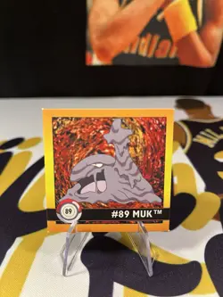 Pokemon 1999 Artbox Series 1 Sticker Muk 89 LP - Image 1