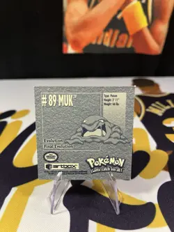 Pokemon 1999 Artbox Series 1 Sticker Muk 89 LP - Image 2