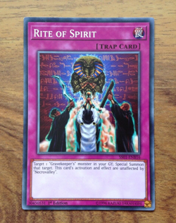 Rite Of Spirit - SS01-ENB16 - Speed Duel - 1st Edition - Yugioh .Free UK Postage - Image 1