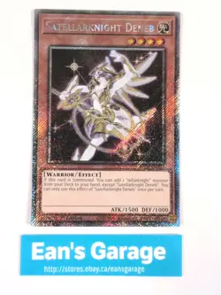 YuGiOh Satellarknight Deneb 1st Edition RA04-EN227 Platinum Secret Rare - MN - Image 1
