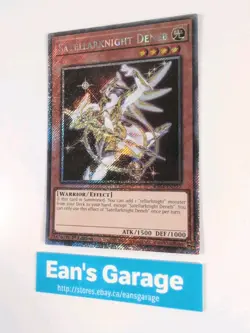YuGiOh Satellarknight Deneb 1st Edition RA04-EN227 Platinum Secret Rare - MN - Image 3