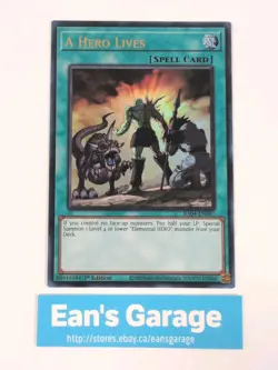 YuGiOh A Hero Lives 1st Edition RA04-EN087 Ultra Rare - MN - Image 1