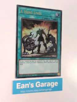 YuGiOh A Hero Lives 1st Edition RA04-EN087 Ultra Rare - MN - Image 2