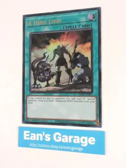 YuGiOh A Hero Lives 1st Edition RA04-EN087 Ultra Rare - MN - Image 3