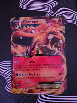 Charizard EX 11/106 Flashfire Holo Jumbo Oversized Card - Image 1