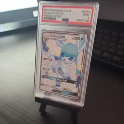 Glaceon GX - PSA 9 - SV55/SV94 - Hidden Fates - Graded Pokemon Card - Image 2