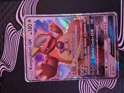 Pokemon Jumbo Kangaskhan GX Promo SM188 Full Art Holo Card NM Condition - Image 1