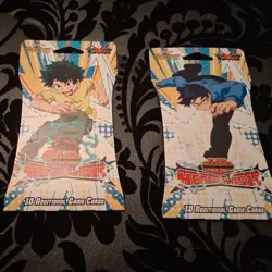 Lot Of 2 My Hero Academia ✨ Heroes Clash Card Pack with 10 cards - Image 1