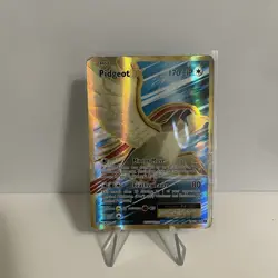 Pokemon Pidgeot EX XY Evolutions Holo Card 104/108 Ultra Rare Full Art/damaged - Image 1