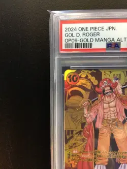 PSA10 Gol D. Roger OP09-118 SEC One Piece Card Game BANDAI Japan - Image 2