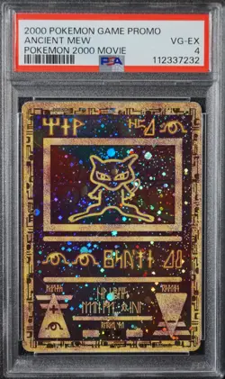 2000 Pokemon Ancient Mew PSA 4 VG-EX Pokemon Movie Game Promo Double Holo Card - Image 3