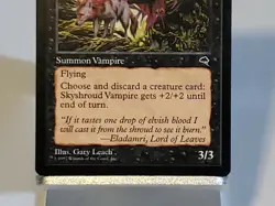 MTG Skyshroud Vampire Tempest Regular Uncommon Magic - Image 4