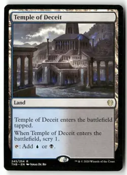 Temple of Deceit - Theros Beyond Death MTG NM - Image 1