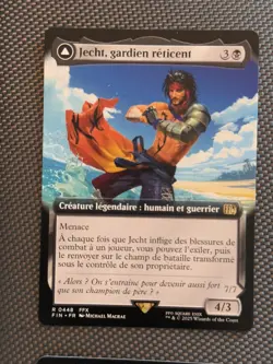 Mtg FIN Final Fantasy - Jecht, Gardien Reticent Reluctant FR-NM Extended French - Image 1