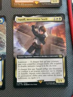 Mtg FIN Final Fantasy - Squall, Mercenaire SeeD FR-NM Extended French - Image 1