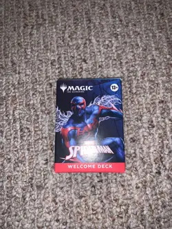 Magic The Gathering Marvel Spider-Man 2099 Blue Welcome Deck SDCC 2025 MTG TCG - Image 1