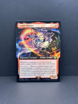 Seifer Almasy FIN 0466 Foil (Extended Art) - Final Fantasy MTG - NM - Image 1