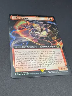 Seifer Almasy FIN 0466 Foil (Extended Art) - Final Fantasy MTG - NM - Image 4
