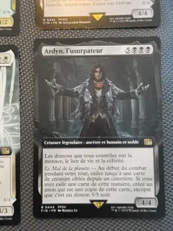 Mtg FIN Final Fantasy - Ardyn, l’Usurpateur Usurper FR-NM Extended French - Image 1