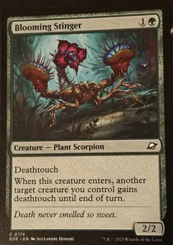 X2 Blooming Stinger - 0174 - Edge of Eternities - MTG - NM - Image 1