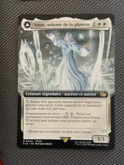 Mtg FIN Final Fantasy - Venat, Volonte de la Planete FR-NM Extended French - Image 1