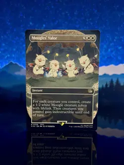 Moogles' Valor #0326 FIN R (Borderless) (Non-Foil) - MTG Final Fantasy - Image 1